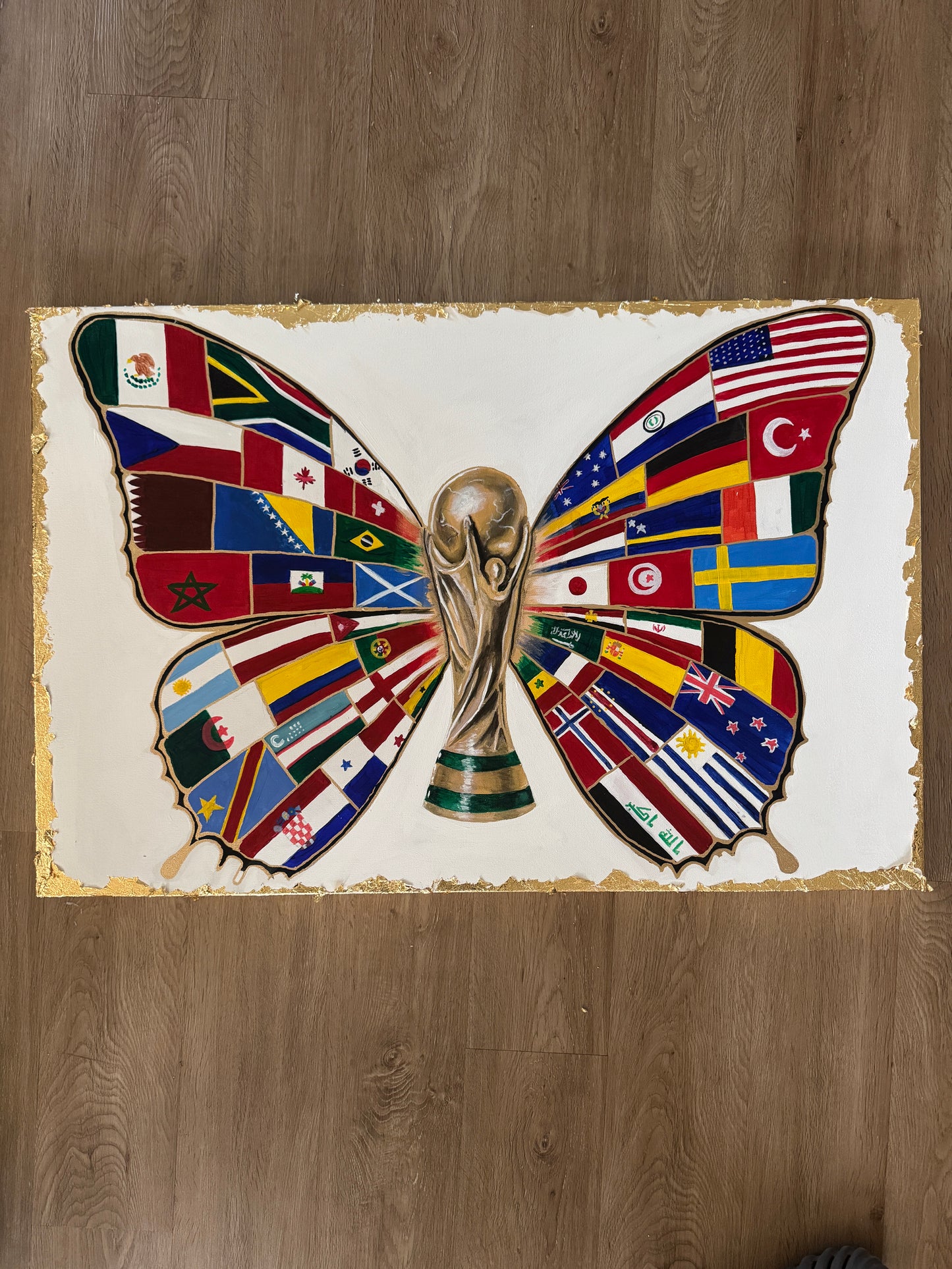 "Wings of Unity" - Original Painting | 24x30 in