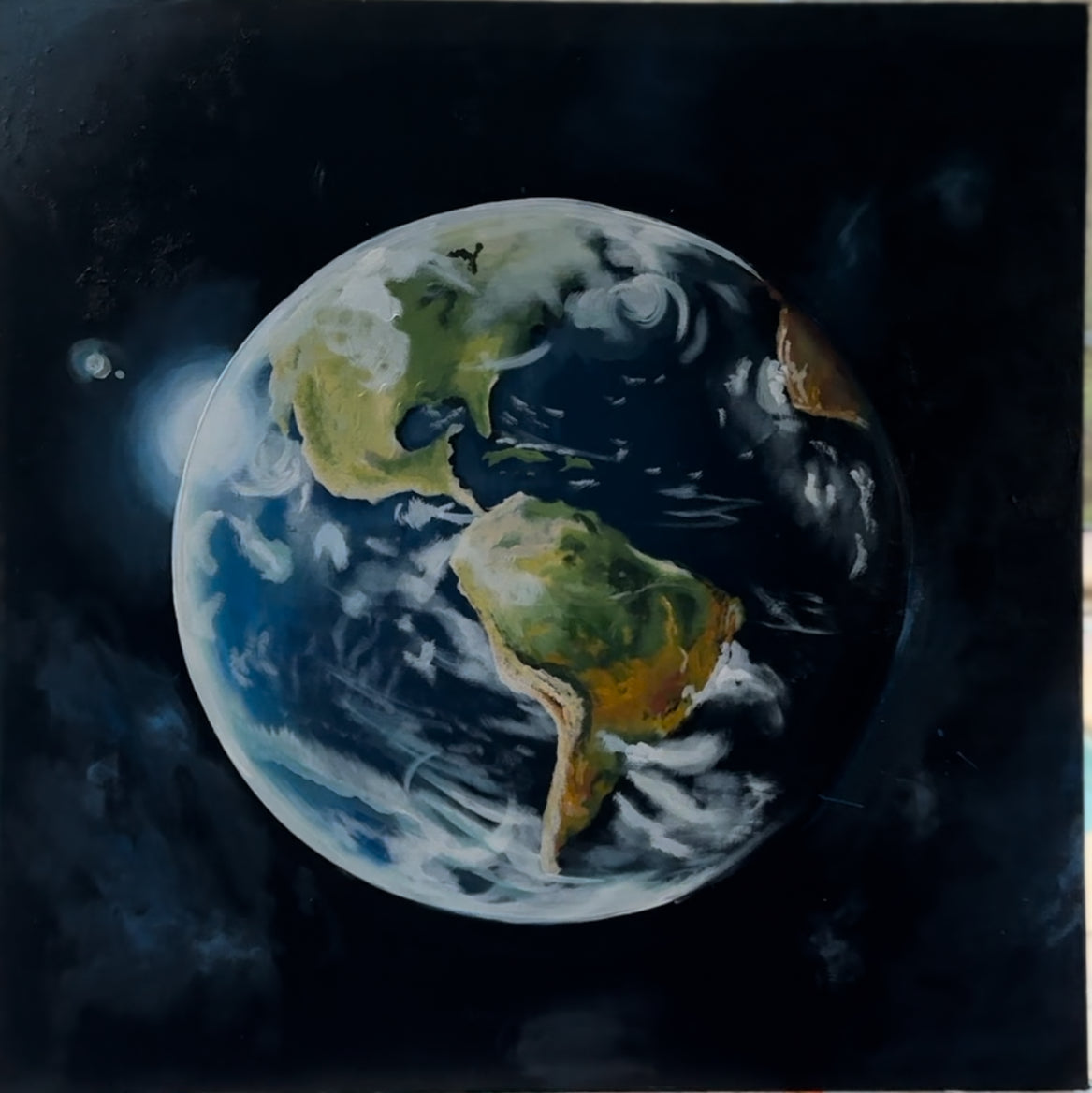 "Mother Earth" Original Painting | 30 x 30 in