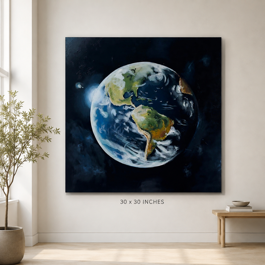 "Mother Earth" Original Painting | 30 x 30 in