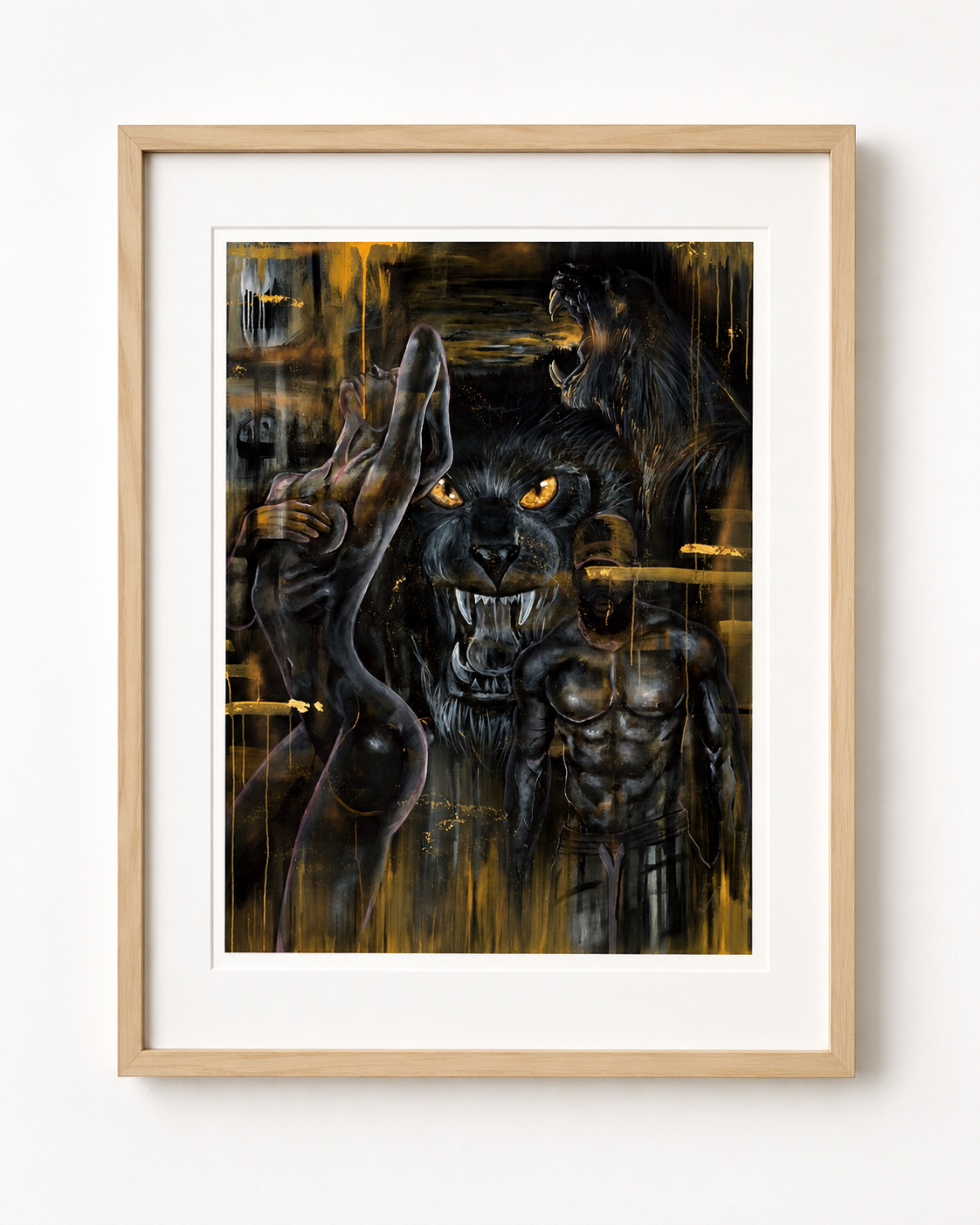 “Or Noir” — Limited Edition Fine Art Print | 11 × 17 in