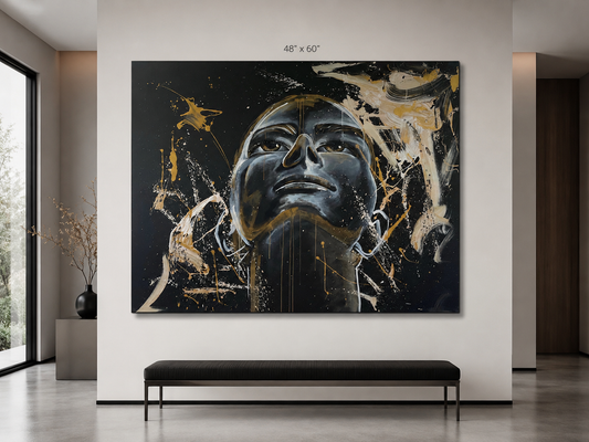 "Freedom" Original Painting | 60 x 48 in One of One Artwork