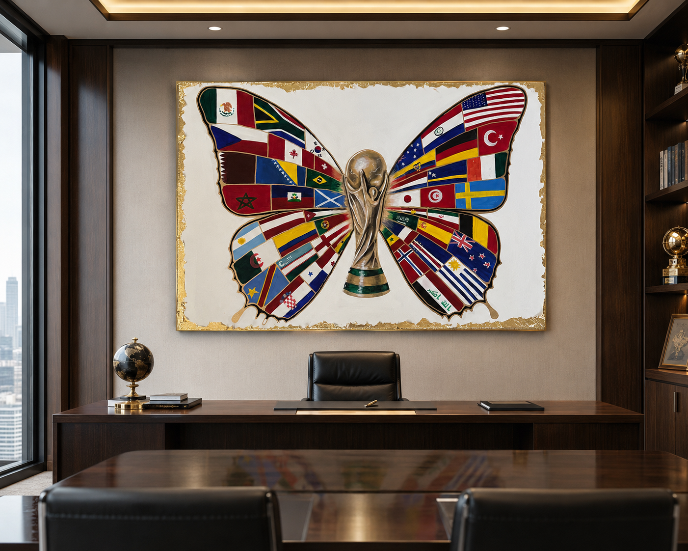 "Wings of Unity" - Original Painting | 24x30 in