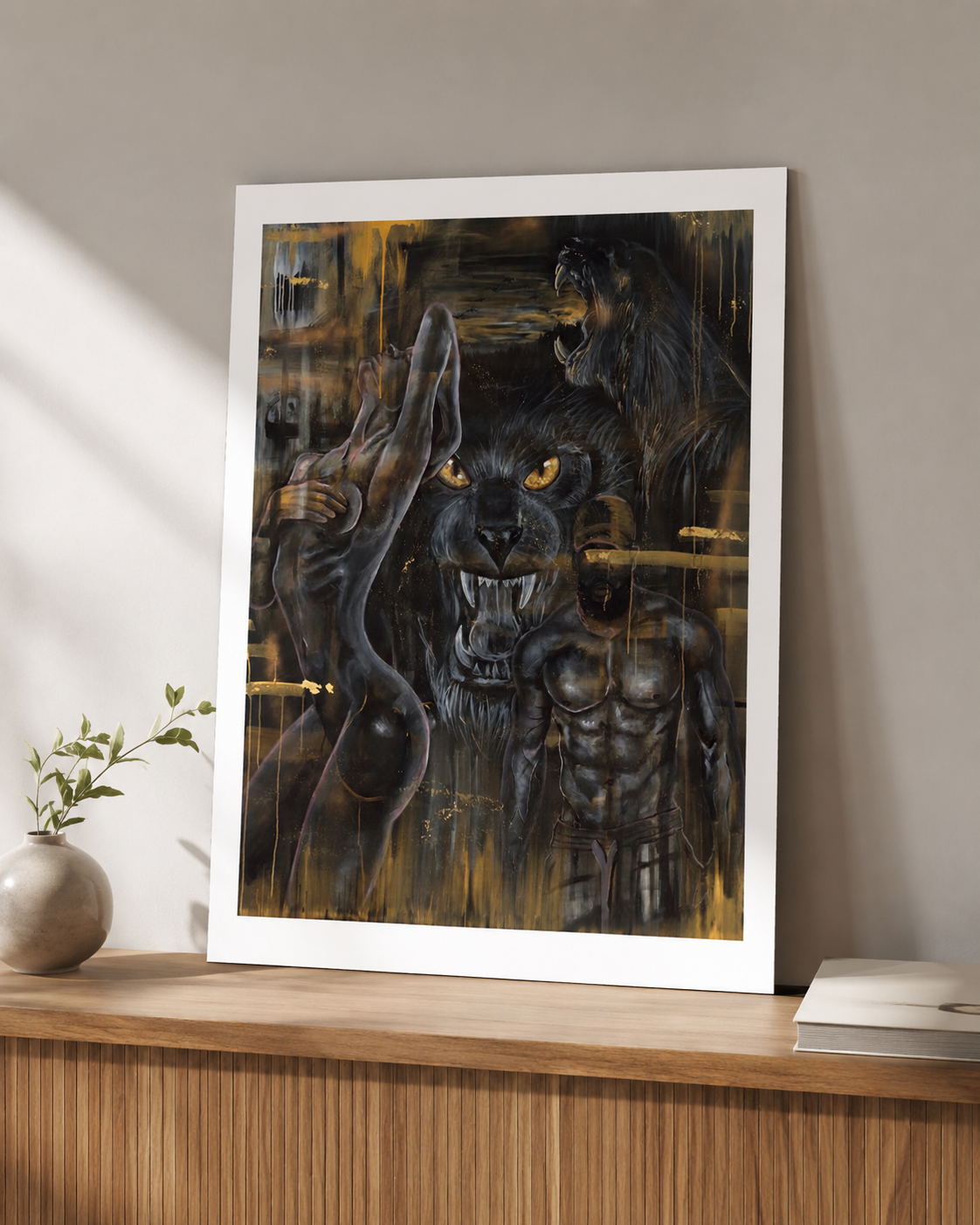 “Or Noir” — Limited Edition Fine Art Print | 11 × 17 in