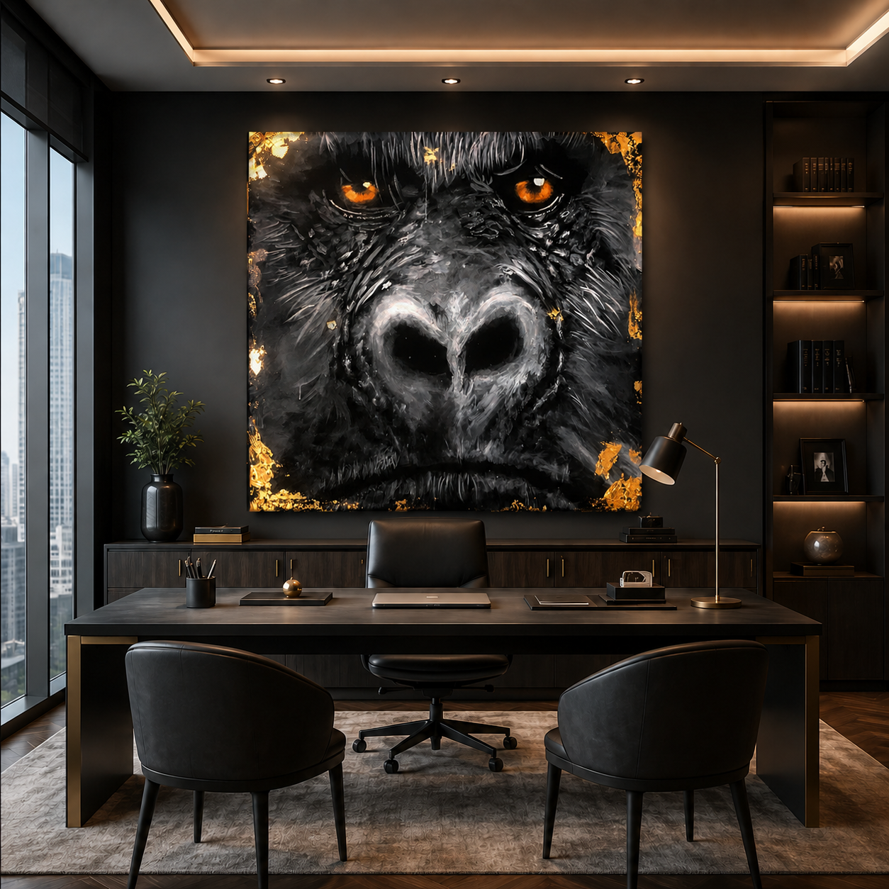 "Ape" Original Painting | 36 x 36 in