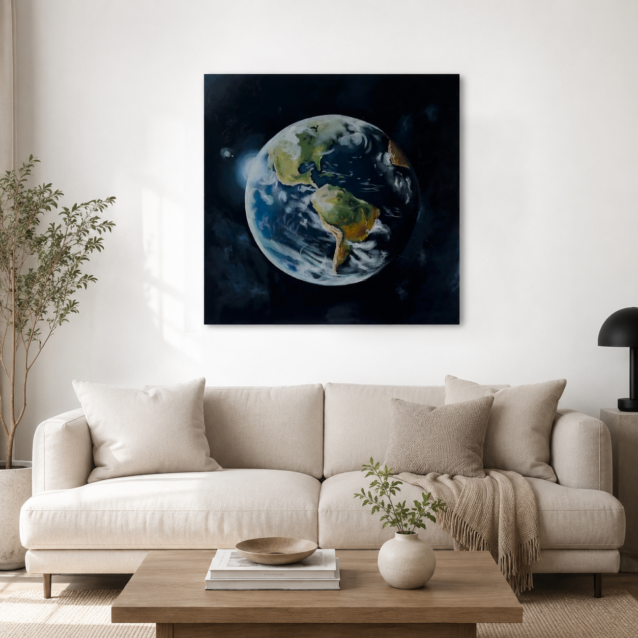 "Mother Earth" Original Painting | 30 x 30 in