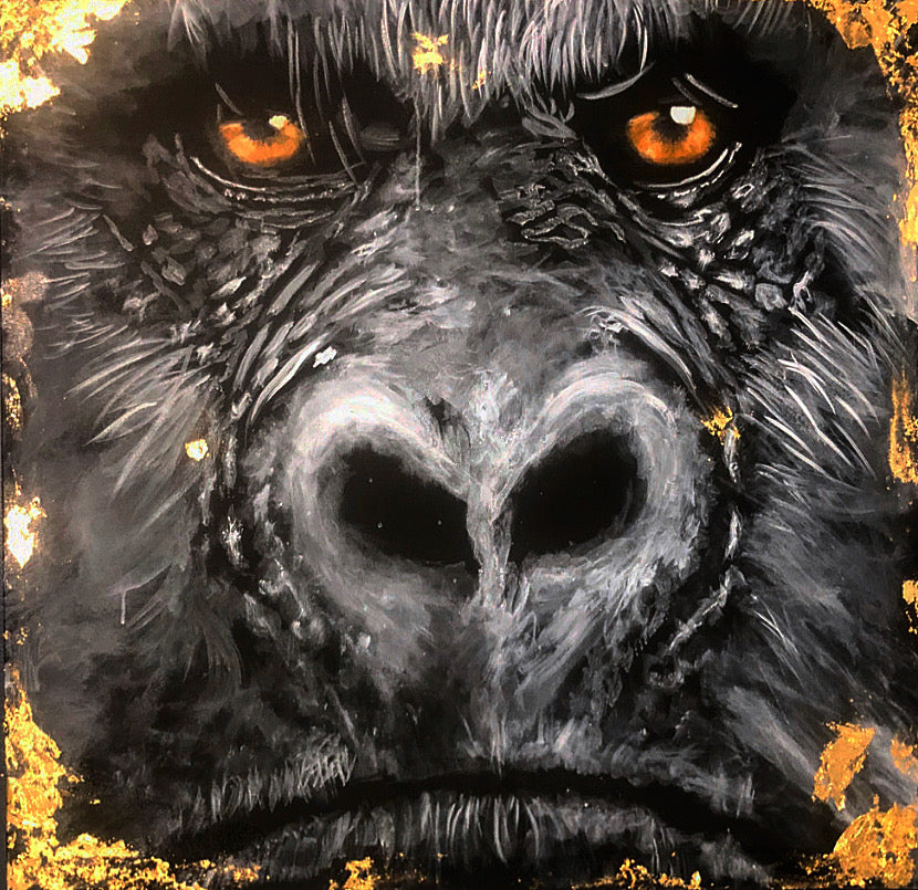 "Ape" Original Painting | 36 x 36 in
