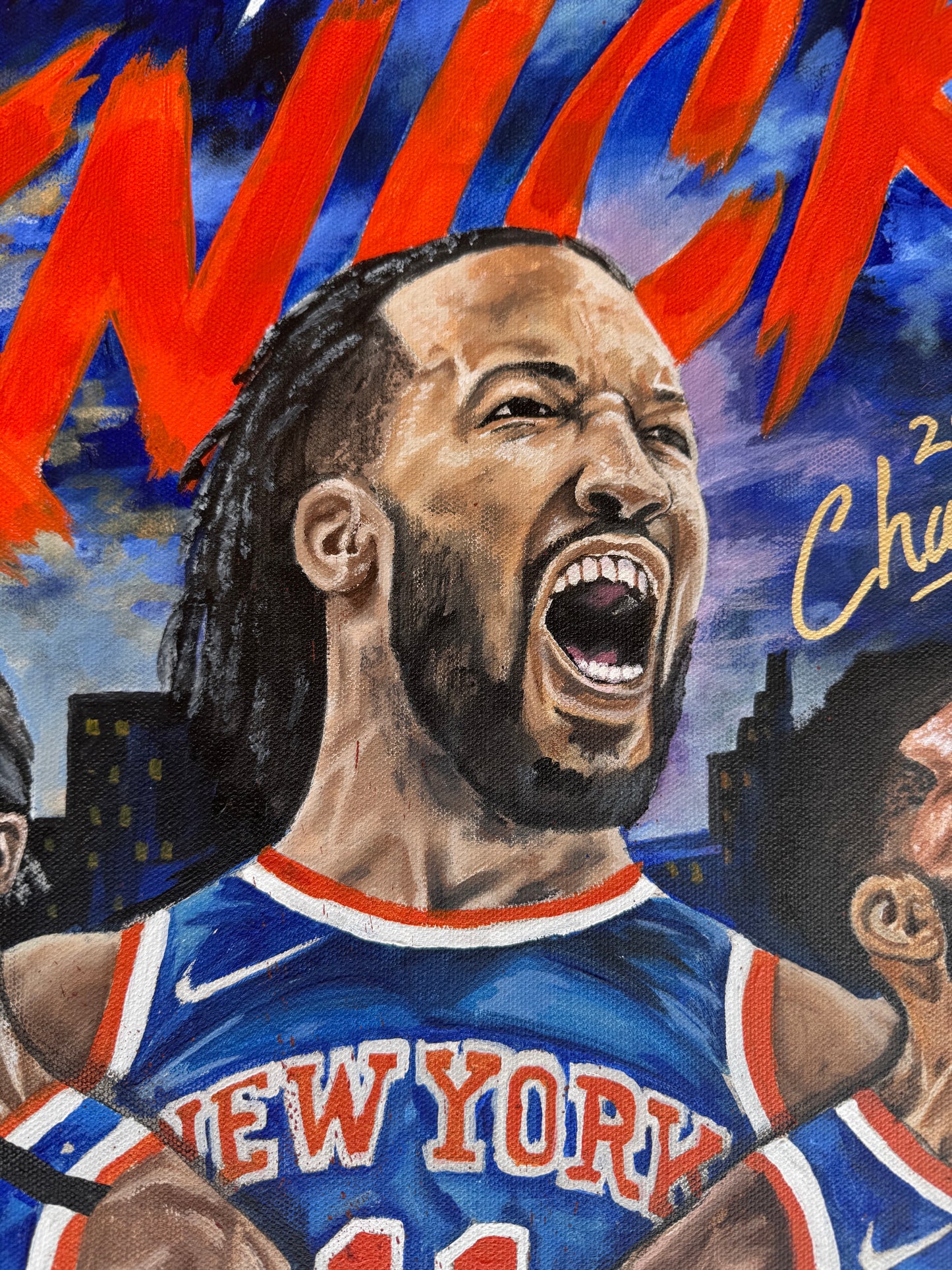 New York Knicks: 2025–26 Champions - Original Painting | 24 x 30 in